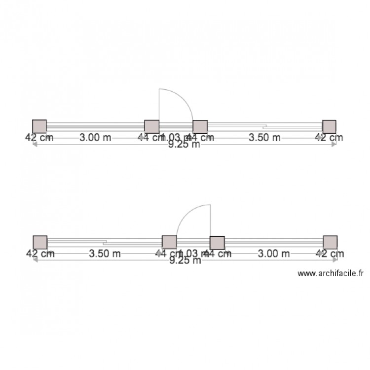 clotures. Plan de 0 pièce et 0 m2