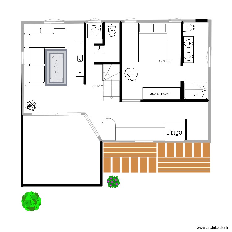 villa-f3-plan-dessin-par-valholiday