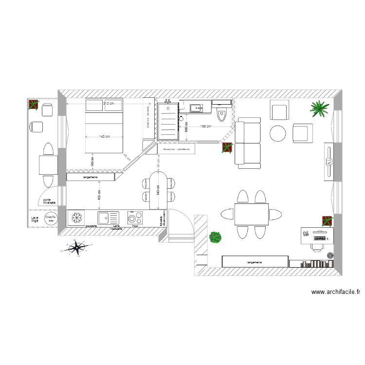 Chloe base 5c2. Plan de 0 pièce et 0 m2