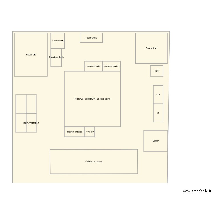 Plan Global industrie. Plan de 0 pièce et 0 m2