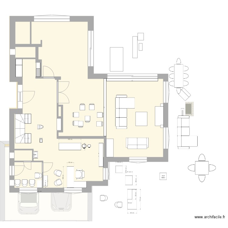 hall test. Plan de 0 pièce et 0 m2