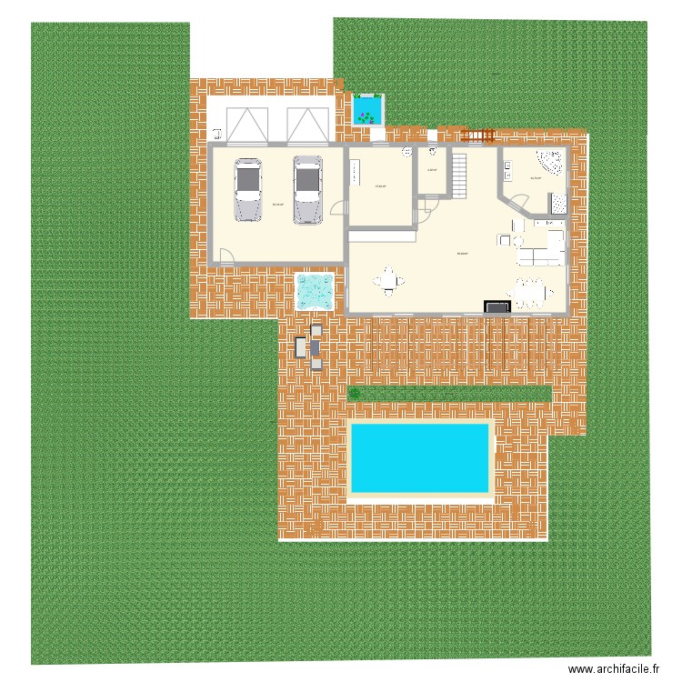 MARCHAL. Plan de 5 pièces et 171 m2