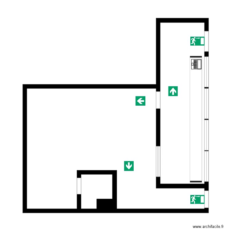 boulangeri pleyel 15 place des pianos 93200. Plan de 3 pièces et 56 m2