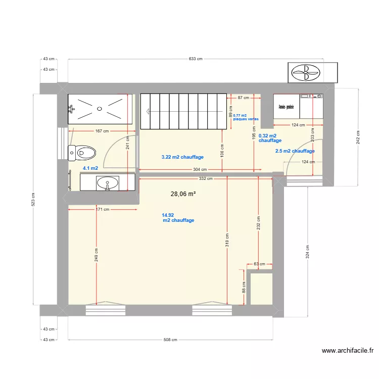 Melandrelle 1er V3 01.09.2025. Plan de 1 et 28 m² Melandrelle 1er V3 01.09.2025. Plan de 1 et 28 m²