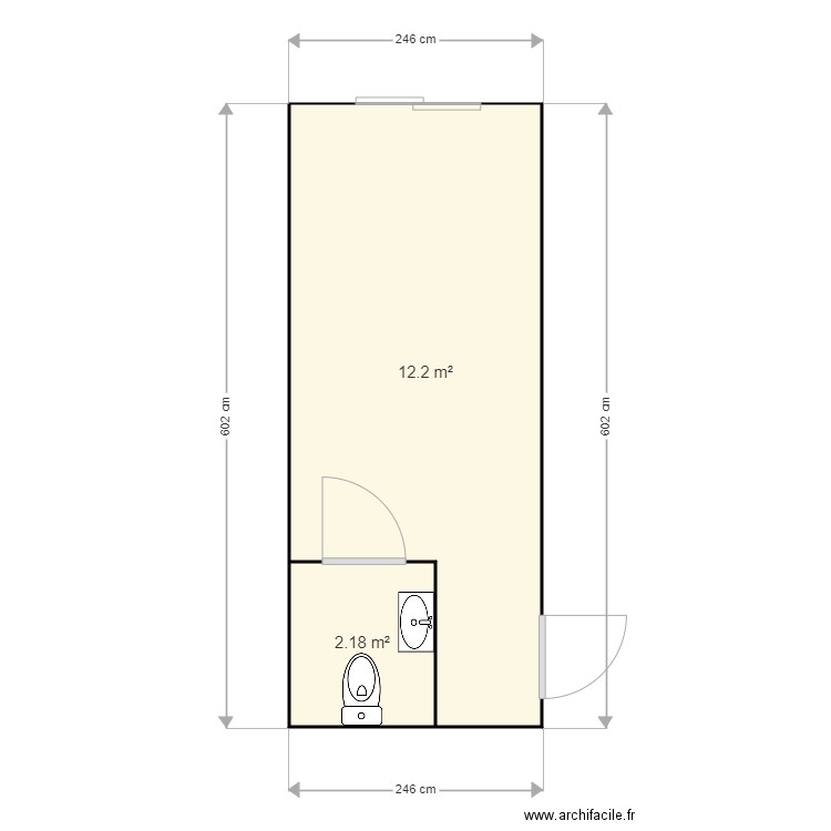 JACQUES CHAVANT. Plan de 0 pièce et 0 m2