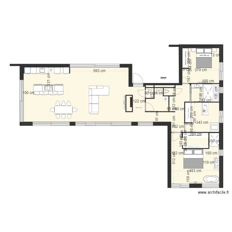 Peymeinade plan coté . Plan de 0 pièce et 0 m2