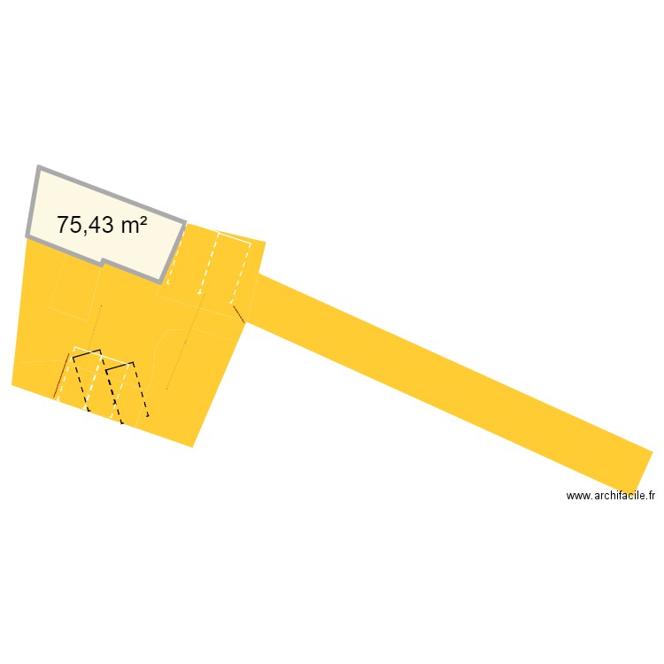 carport. Plan de 0 pièce et 0 m2
