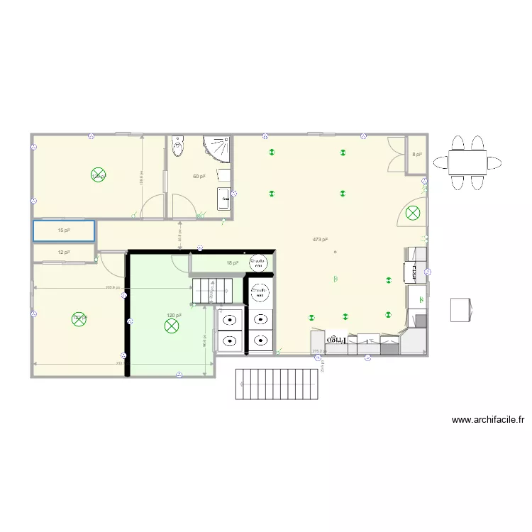 10 Plan bas modifi&eacute; option 2 plan &eacute;lectrique. Plan de 
