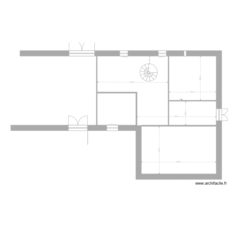 am&eacute;nagement rdc. Plan de 