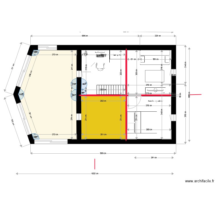 PLAN ETAGE OK. Plan de 0 pièce et 0 m2