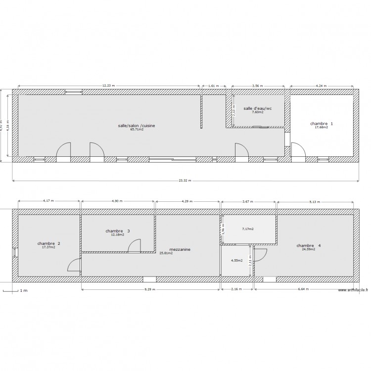 gite 8 pers. Plan de 0 pièce et 0 m2