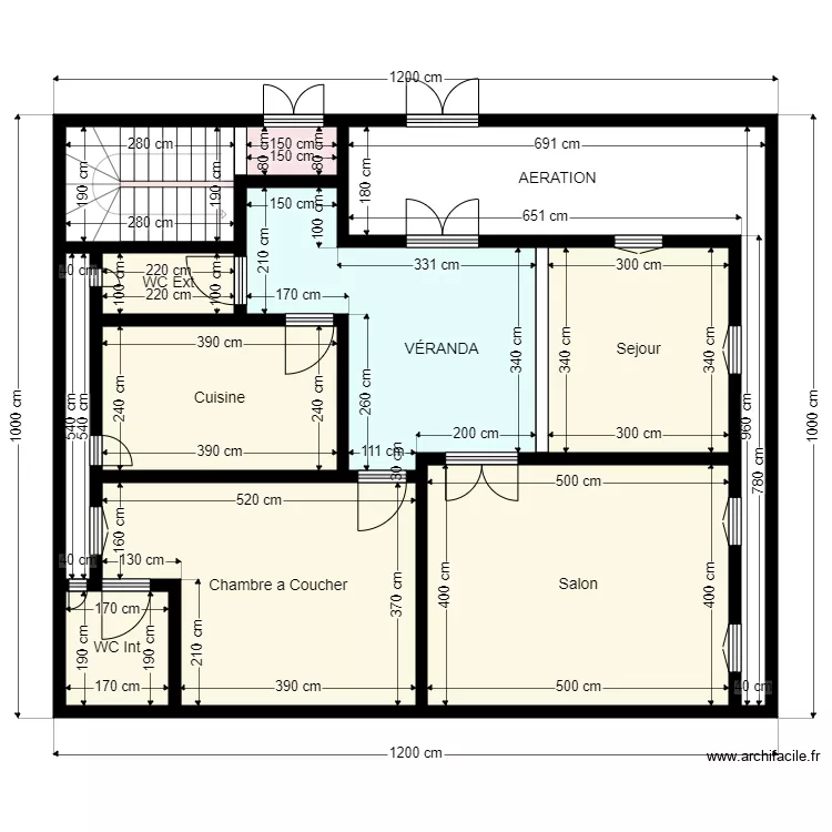 Plan de terrain 12mx10m Client 46 76 66 54. Plan de 