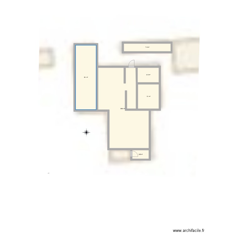 Maison Morelet. Plan de 0 pièce et 0 m2