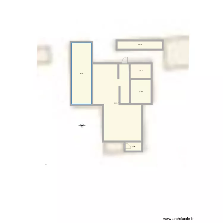 Maison Morelet. Plan de 