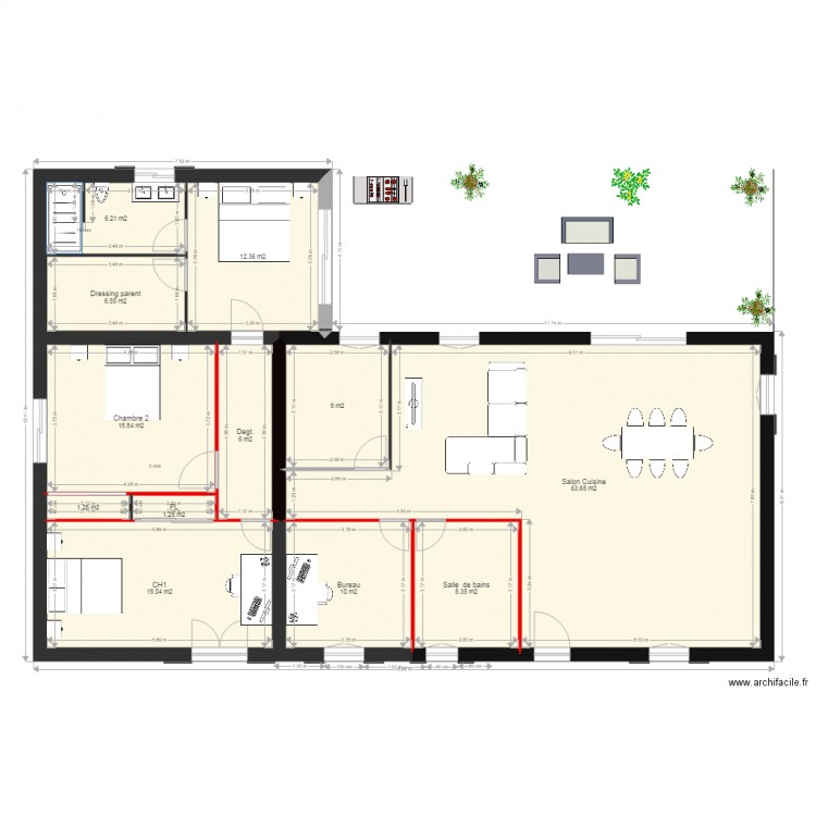 michelet4. Plan de 0 pièce et 0 m2