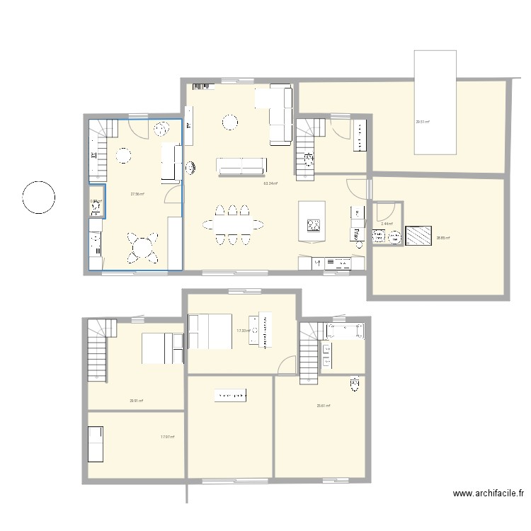 Fait a Sarzeau. Plan de 0 pièce et 0 m2