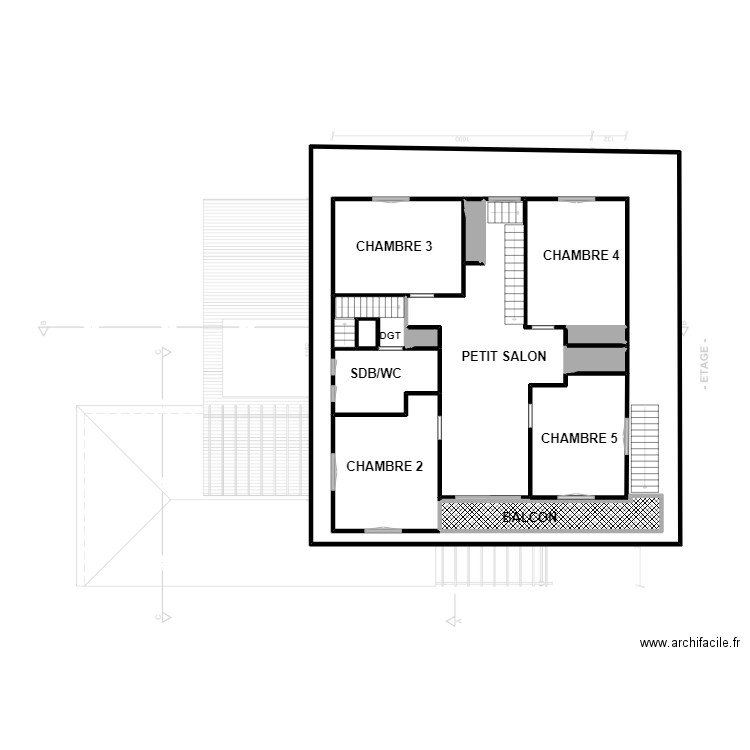 INTRALA 1ER. Plan de 17 pièces et 534 m2