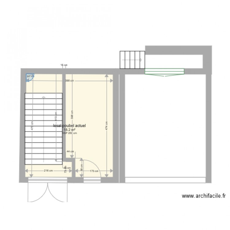 Plan existant suchet. Plan de 0 pièce et 0 m2