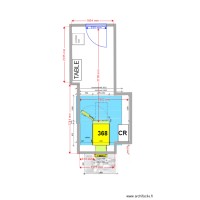 PLAN DE MASSE EXISTANT 368 SALIES DE BEARN
