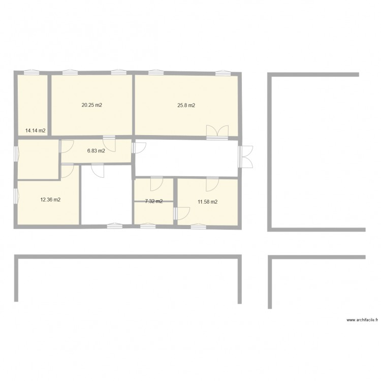 afems 2. Plan de 0 pièce et 0 m2