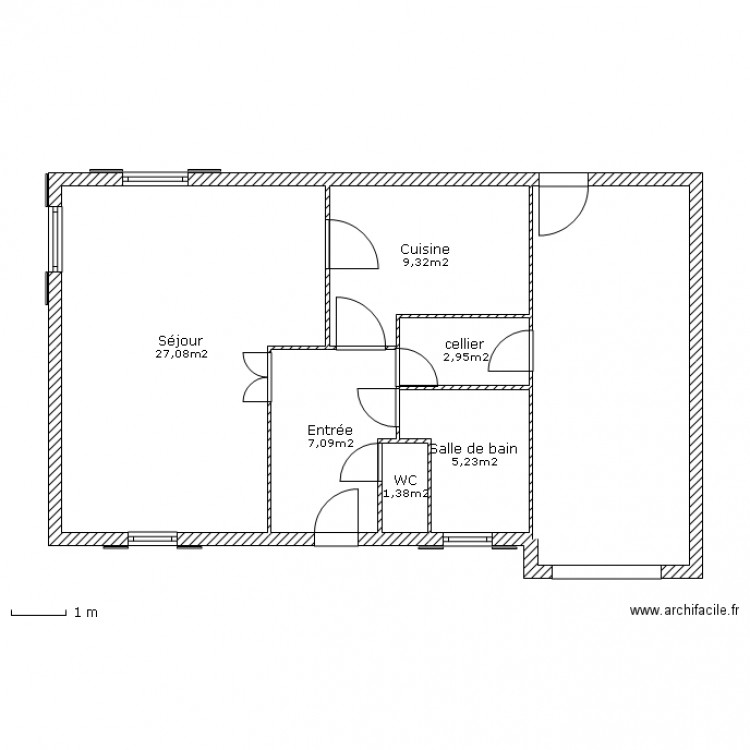 réz de chaussez. Plan de 0 pièce et 0 m2