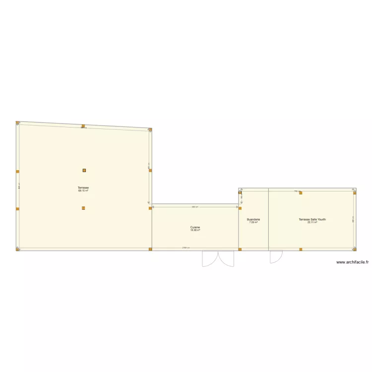 Gunther Agrandissement. Plan de 