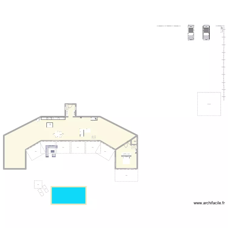 castillon. Plan de castillon. Plan de