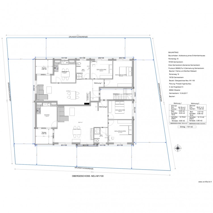 Wallasch ERDGESCHOSS NEU. Plan de 0 pièce et 0 m2