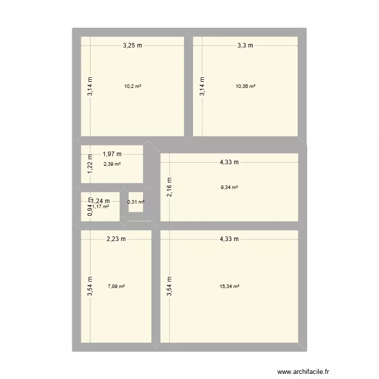coloc. Plan de 8 et 57 m² coloc. Plan de 8 et 57 m²