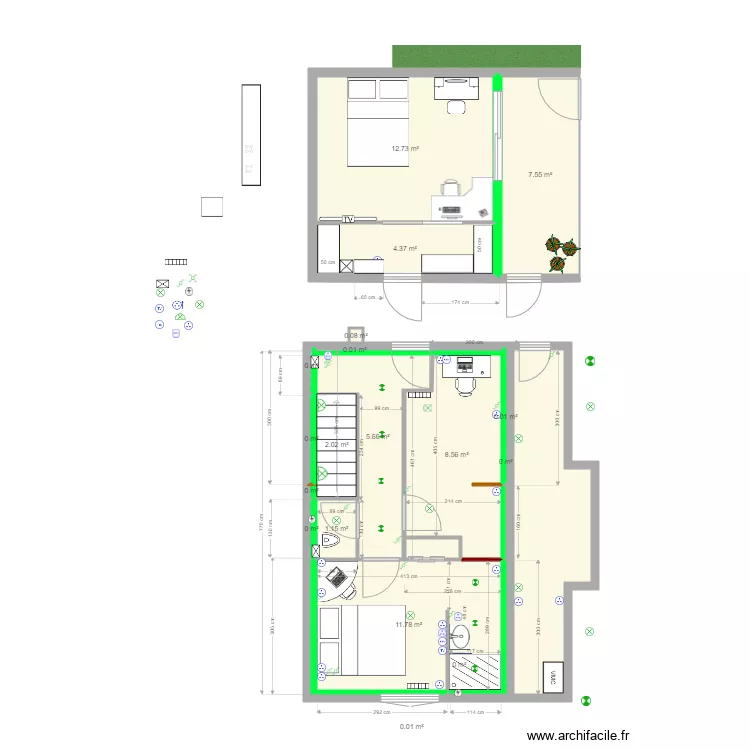 Maison Extension V3 1. Plan de Maison Extension V3 1. Plan de