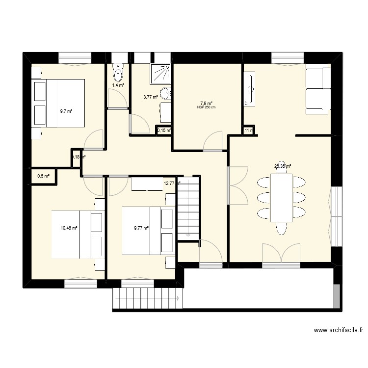 maison fait par Charlotte. Plan de 0 pièce et 0 m2