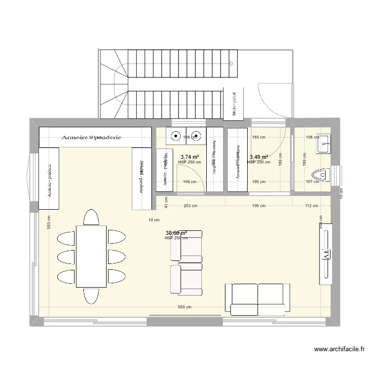 plan rez 2. Plan de 