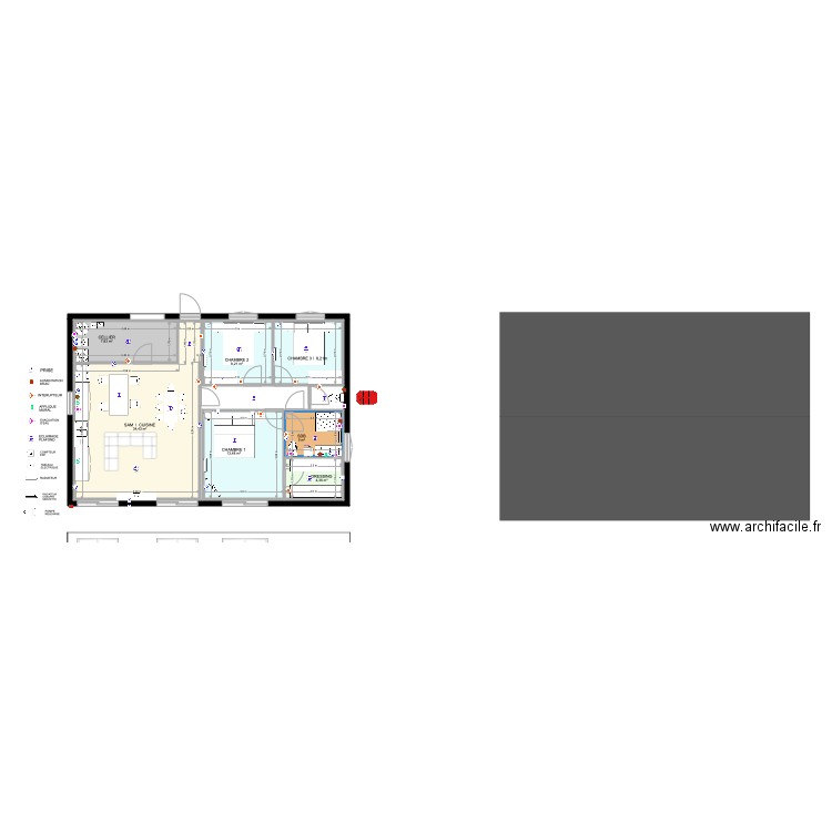 PROJET 1. Plan de 0 pièce et 0 m2
