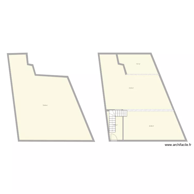 maison bethune. Plan de 