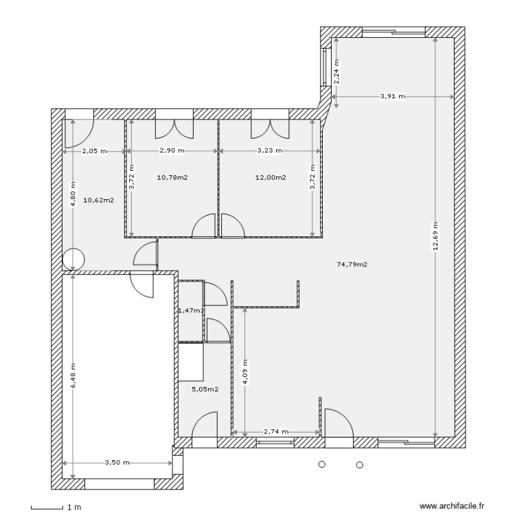 Hexagone19. Plan de 0 pièce et 0 m2