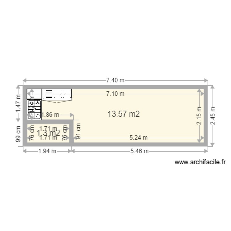 tiny 2. Plan de 0 pièce et 0 m2