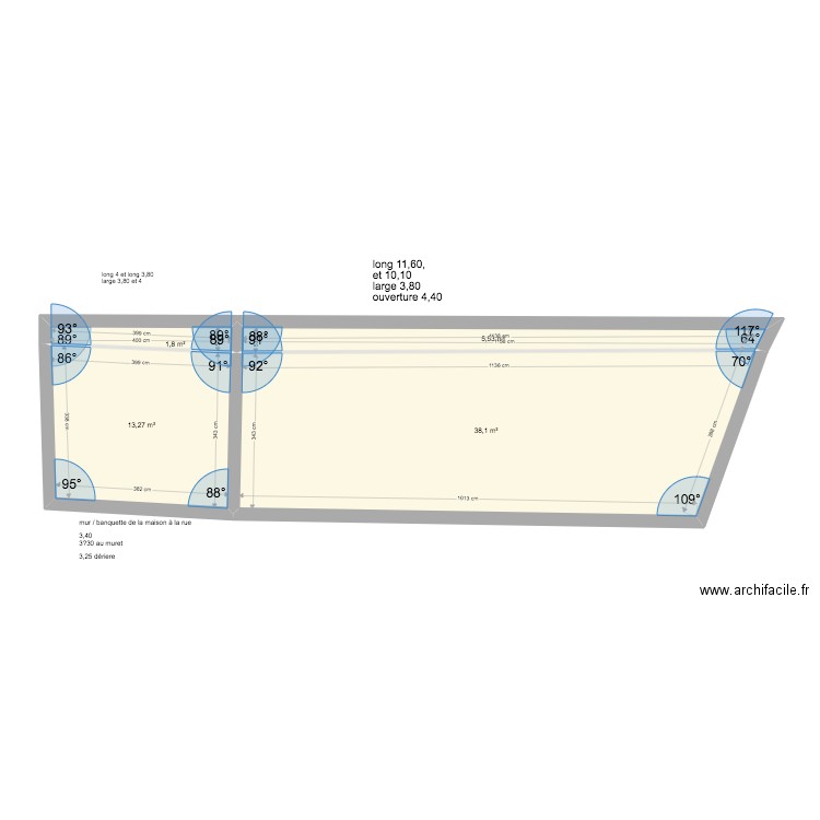 Marie projet bis. Plan de 0 pièce et 0 m2