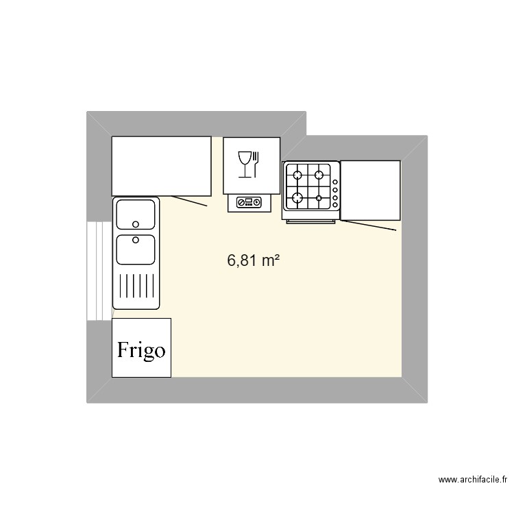 cuisine bausset. Plan de 0 pièce et 0 m2