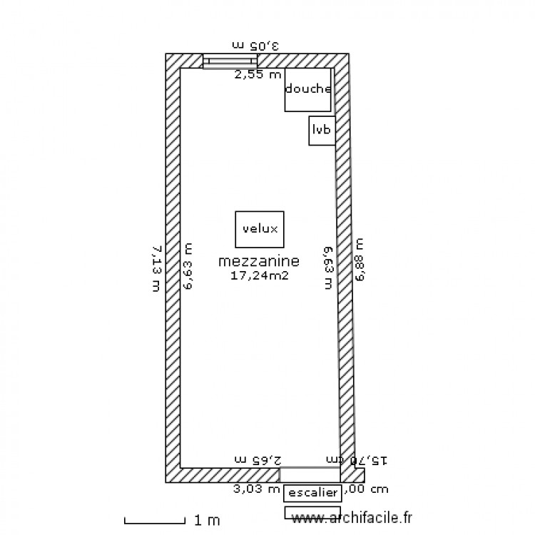 mezzanine chais neuf. Plan de 0 pièce et 0 m2