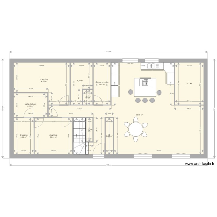 maison cambrone 3. Plan de 0 pièce et 0 m2