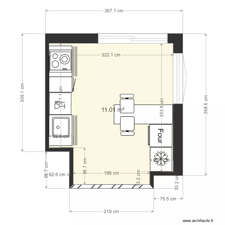 cuisine JC6. Plan de cuisine JC6. Plan de