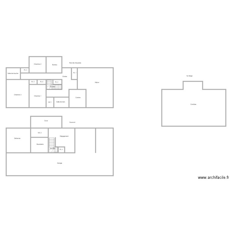 saint marceau. Plan de 0 pièce et 0 m2