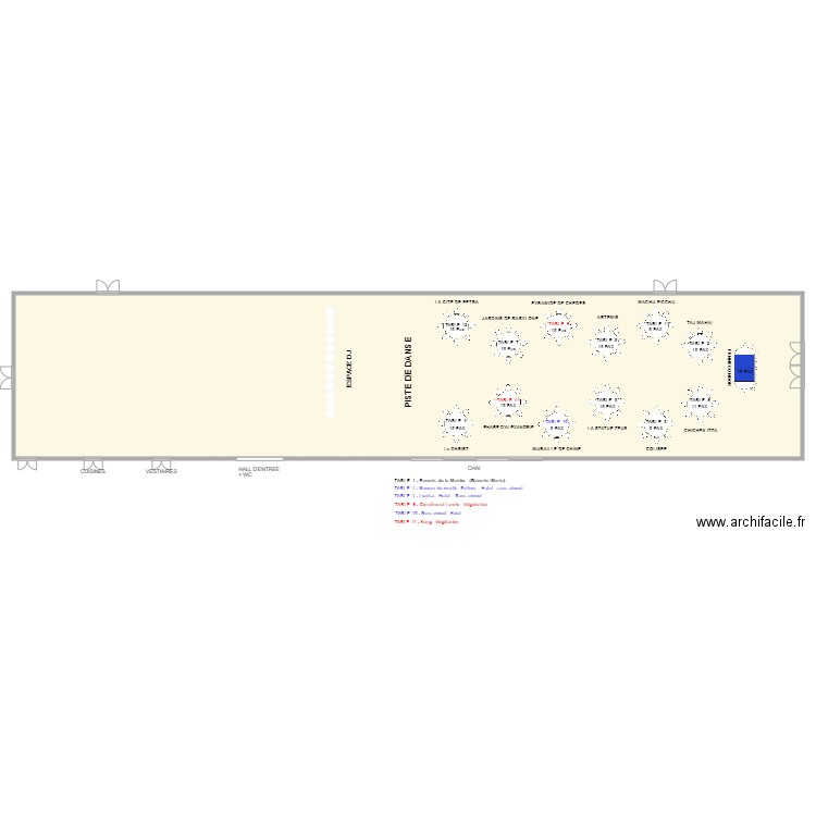 Chateau Lafitte. Plan de 1 pièce et 741 m2