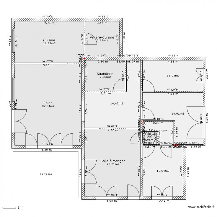 Bas Nouveau 1. Plan de 0 pièce et 0 m2