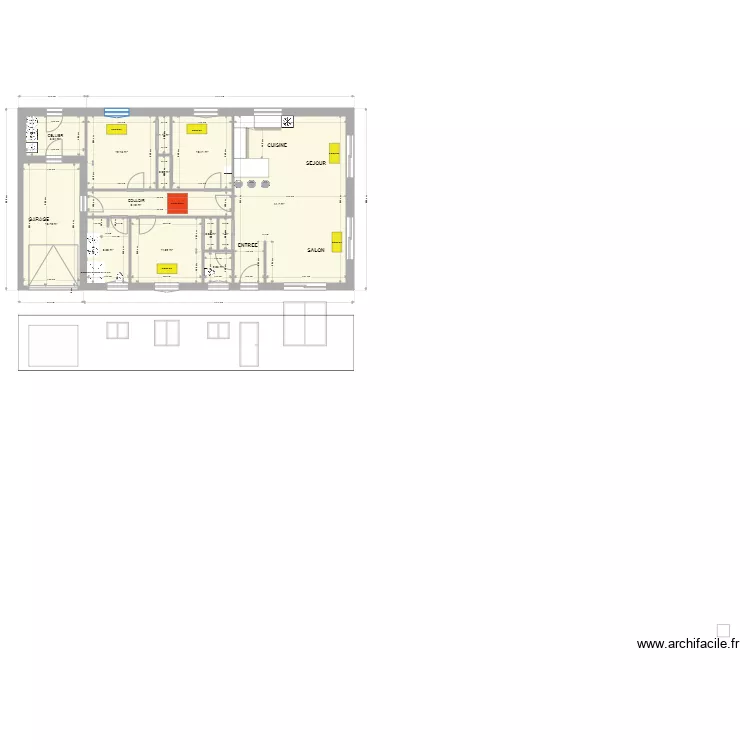 PLAN TYPE DROIT. Plan de 