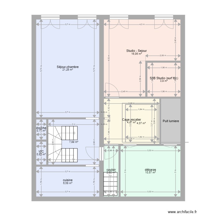 Perpi Mailly As Is. Plan de 38 pièces et 297 m2