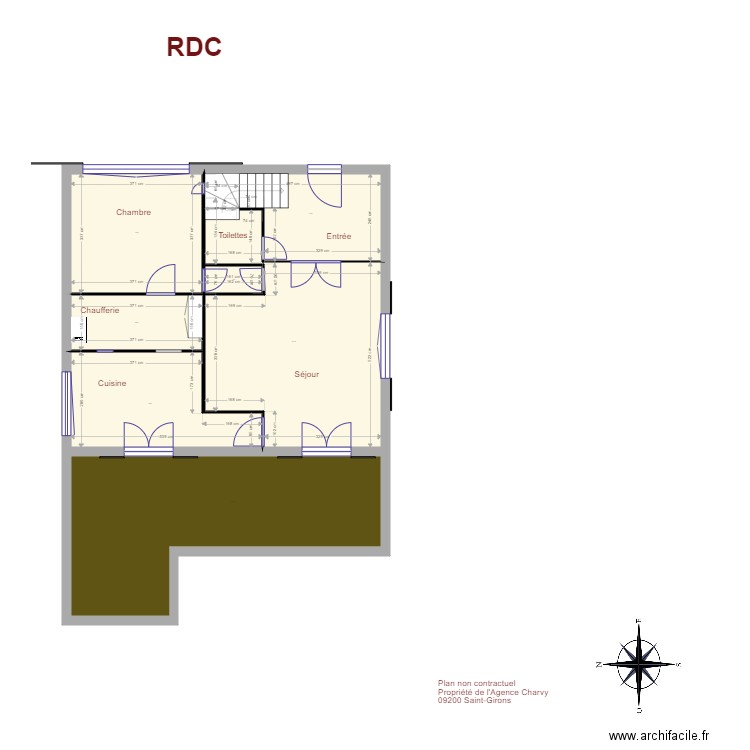 FONTA SG RDC. Plan de 0 pièce et 0 m2