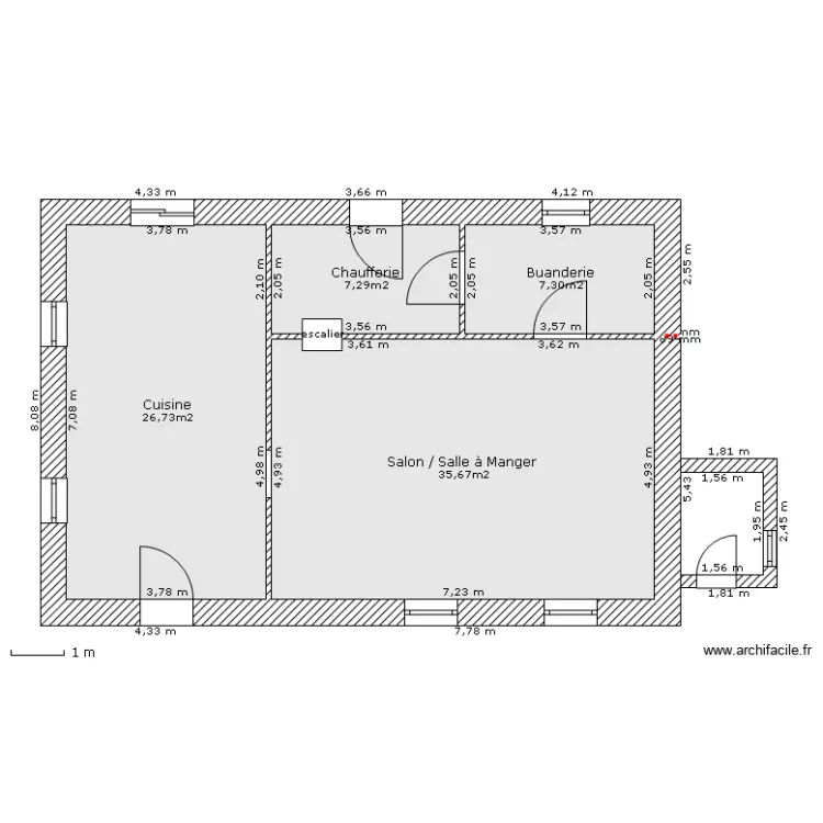 Rez de Chaussée. Plan de Rez de Chaussée. Plan de