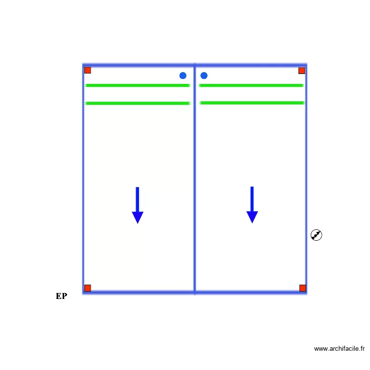Ward MALVEIRA. Plan de 