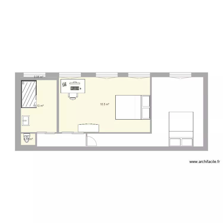 Haut Caluire projet. Plan de 